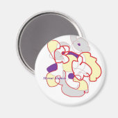 Bloemen Magneet (Voorkant / Achterkant)