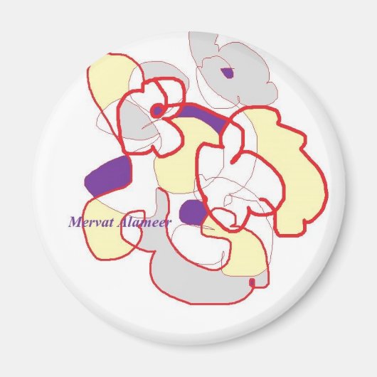 Bloemen Magneet (Voorkant)