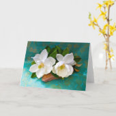 Bloemen | Magnolia Flower Kaart (Gele Bloem)