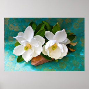 Bloemen   Magnolia Flower Poster