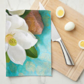 Bloemen | Magnolia Flower Theedoek (Quarter Fold)