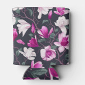 Bloemen magnolia: pastel  motief blikjeskoeler (Achterkant)