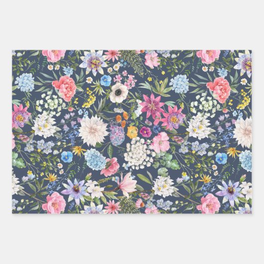 Bloemen - Maisy Inpakpapier Vel (Voorkant)