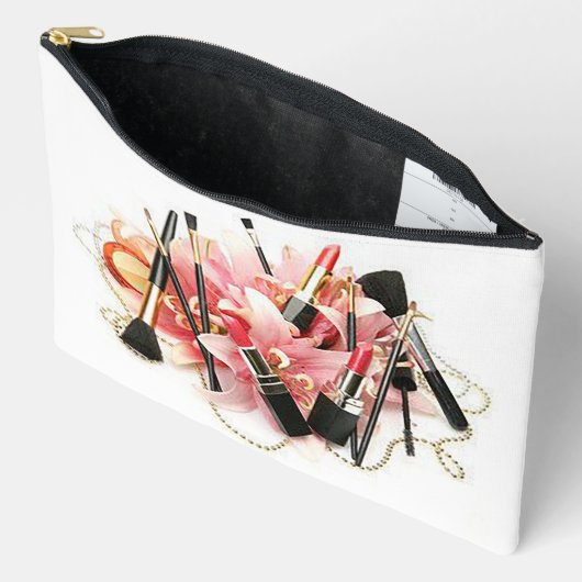 Bloemen & Make-up Etui (Open)