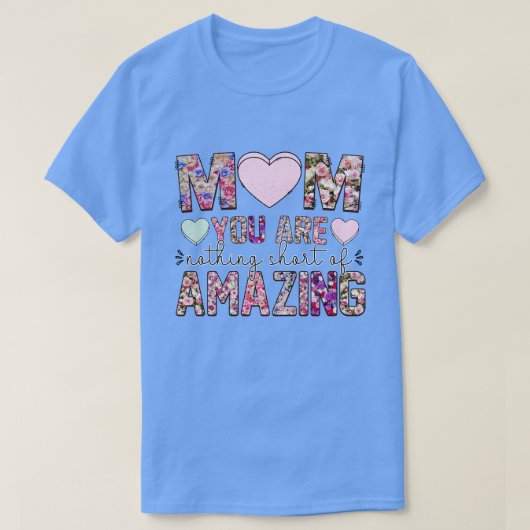 Bloemen Mama 5 T-shirt (Design voorkant)