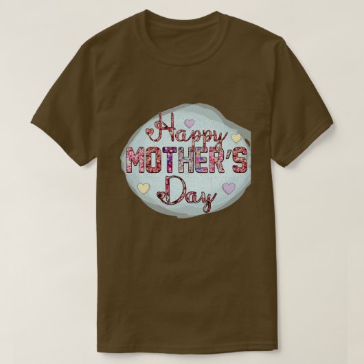 Bloemen Mama 8 T-shirt (Design voorkant)