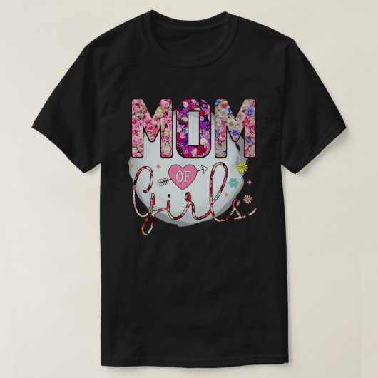 Bloemen Mama 9 T-shirt (Design voorkant)