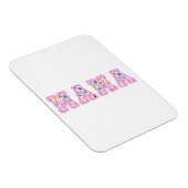 Bloemen Mama Retro Moeder Boho Magneet (Rechterzijde)