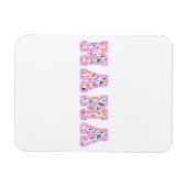 Bloemen Mama Retro Moeder Boho Magneet (Horizontaal)