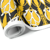 Bloemen Mandala Art Vector Cadeaupapier (Rol Hoek)