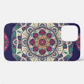 Bloemen Mandala: Sierlijk Naadloos Case-Mate iPhone Case (Achterkant (horizontaal))