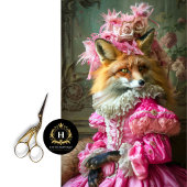 Bloemen Marie Antoinette Fox Decoupage Tissuepapier