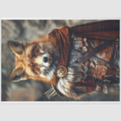 Bloemen Mark Antony Warrior Fox Decoupage Tissuepapier (Voorkant)