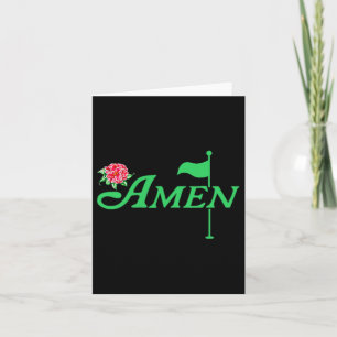 Bloemen Master Golfer Golf Lover Golf Bloem Vrouwe Kaart