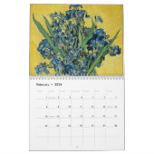 Bloemen - Masterstukschilderijen van beroemde arti Kalender (Feb 2026)
