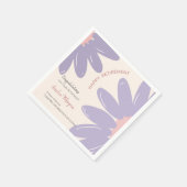 Bloemen Medewerker personeel Happy Retirement Part Servet (Hoek)