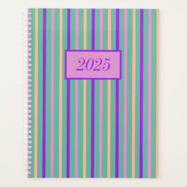 Bloemen Medley Strepen Planner