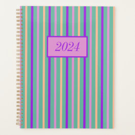 Bloemen Medley Strepen Planner