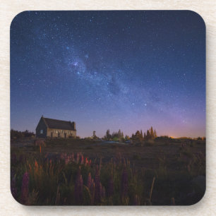 Bloemen   Melkweg Nieuw-Zeeland Bier Onderzetter