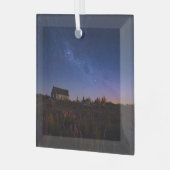 Bloemen | Melkweg Nieuw-Zeeland Glas Ornament (Voorkant links)