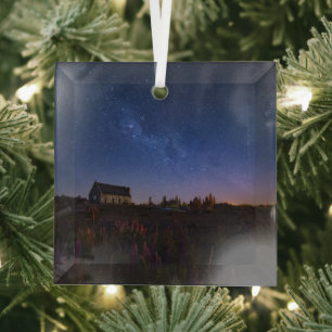 Bloemen   Melkweg Nieuw-Zeeland Glas Ornament