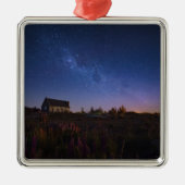 Bloemen | Melkweg Nieuw-Zeeland Metalen Ornament (Voorkant)