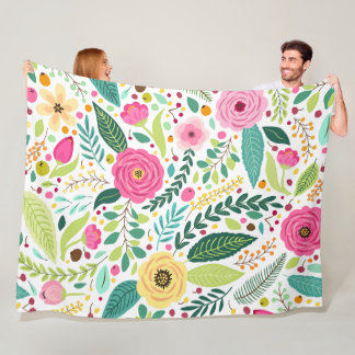 Bloemen Melody 60x80 Fleece Deken