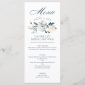 bloemen | Menu (Voorkant)
