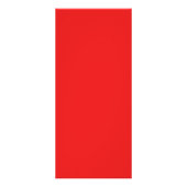 Bloemen Menu Rood Rose Flowers Bruiloft Vrijgezell (Achterkant)