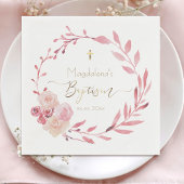 bloemen met Baptisme Servet