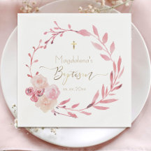 bloemen met Baptisme