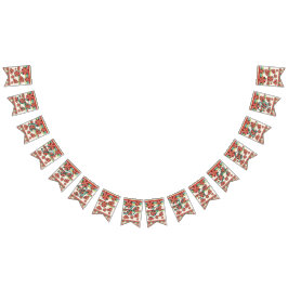 Bloemen met Barn Reds Vlaggetjes