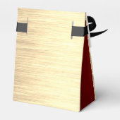 Bloemen met bladeren bedankdoosjes (Achterkant)