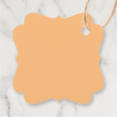 Bloemen met bladeren bedankjes labels (Achterkant)