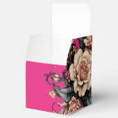 Bloemen met bladeren ontwerp van Rp Bedankdoosjes (Geopend)