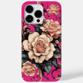 Bloemen met bladeren ontwerp van Rp Case-Mate iPhone Case (Achterkant)