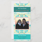 Bloemen met Blauwgroen (Achterkant)