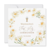 bloemen met de Eerste Heilige Communie