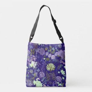 Bloemen met een elegante en fascinerende sfeer crossbody tas