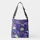 Bloemen met een elegante en fascinerende sfeer crossbody tas (Voorkant)