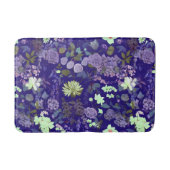 Bloemen met een elegante en mysterieuze sfeer badmat (Voorkant)
