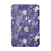 Bloemen met een elegante en mysterieuze sfeer badmat (Voorkant Verticaal)