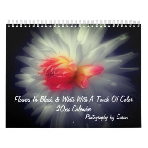 Bloemen Met Een Toets Van Kleur  Kalender