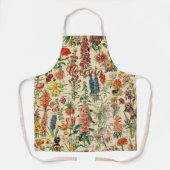  bloemen (met gepersonaliseerde naam) Apron Schort (Voorkant)
