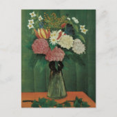 Bloemen met Ivy van Henri Rousseau,  Floral Briefkaart (Voorkant)