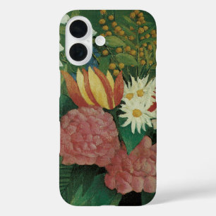 Bloemen met Ivy van Henri Rousseau,  Floral iPhone 16 Hoesje