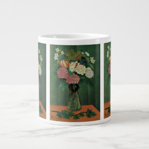 Bloemen met Ivy van Henri Rousseau,  Floral Grote Koffiekop
