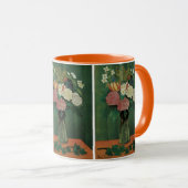 Bloemen met Ivy van Henri Rousseau,  Floral Mok (Voorkant rechts)