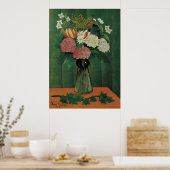 Bloemen met Ivy van Henri Rousseau,  Floral Poster (Keuken)