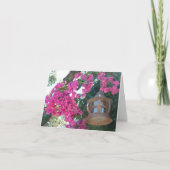 Bloemen met Lamp Kaart (Voorkant)